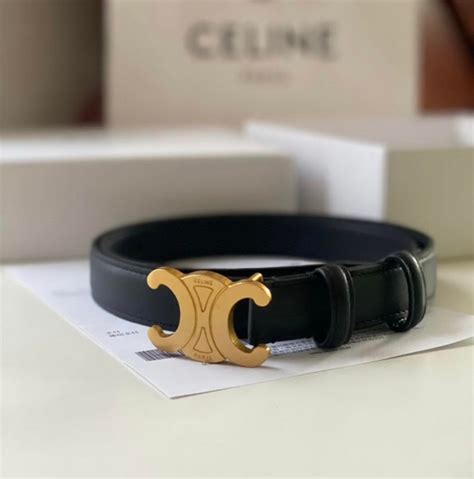 celine leather waist belt|Celine triomphe belt sale.